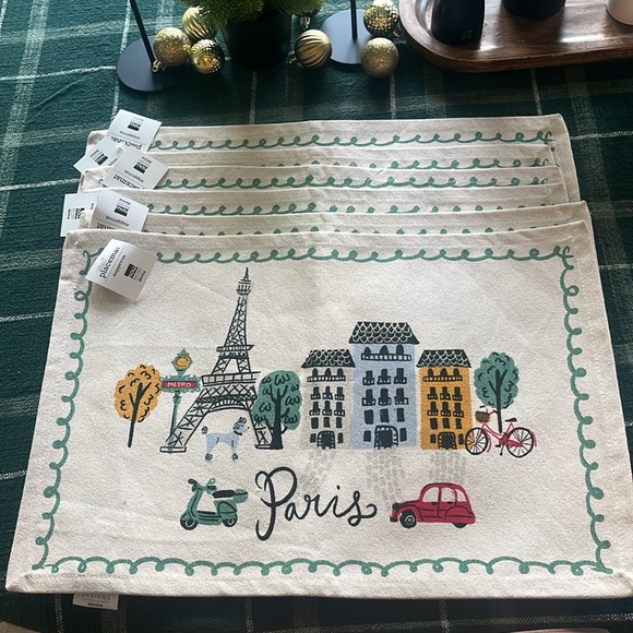 NWT Paris placemats - set of 6 - Picture 5 of 5